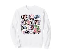 Actúa Ahora Antes de Que la ansiedad comience en Frog Scooter Sudadera