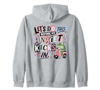 Actúa Ahora Antes de Que la ansiedad comience en Frog Scooter Sudadera con Capucha
