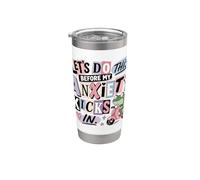 Actúa ahora antes de que la ansiedad comience en Frog Scooter Vaso térmico de acero inoxidable de doble pared