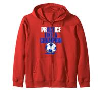 Actúa (Práctica) como Un Campeón De Fútbol Sudadera con Capucha