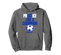 Actúa (Práctica) como Un Campeón De Fútbol Sudadera con Capucha