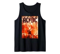 Actuación artística en Vivo de AC/DC Music Band Camiseta sin Mangas