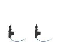 Actuador Bloqueo Puerta Actuador Cerradura Puerta Central Remoto Eléctrico Universal Para Coche Sistema Bloqueo Energía 12V 2/5 Cables Cerradura Central Puerta Coche(2 Wire 2Pcs)