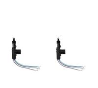 Actuador Bloqueo Puerta Actuador Cerradura Puerta Central Remoto Eléctrico Universal Para Coche Sistema Bloqueo Energía 12V 2/5 Cables Cerradura Central Puerta Coche(5 Wire 2Pcs)