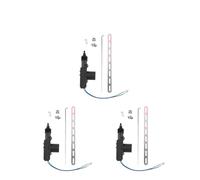 Actuador Cierre Centralizado Actuador Cerradura Central Puerta Coche Universal Eléctrico 2/5 Cables 12 V Bloqueo Eléctrico Alta Resistencia Kit Sola Pistola Cerradura De Puerta(2 Wire 3Pcs)