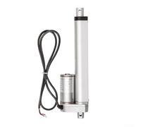 Actuador de accionamiento lineal de 12 V, extensión de 200 mm, empuje de 1000 N para control de movimiento en rastreadores solares, sillas de ruedas y sistemas de elevación automatizados