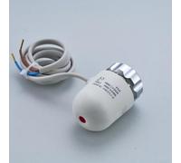 Actuador de calefacción 230 V AC con cable de 1 m para distribuidor | Funcionamiento de 230 VAC, protección contra salpicaduras IP43, apto para calefacción por suelo radiante