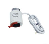Actuador de calefacción por suelo radiante M30x1.5 110N Empuje IP54 | Compatible con AC230V DC24V, tipo normalmente cerrado, rosca M30 x 1.5, juego de 2 unidades, fácil instalación