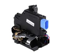 Actuador de cerradura de puerta delantera derecha de bloqueo central con pestillo eléctrico Compatible con MK5 3 3 Configuración de metal de plástico negro de 6 pines