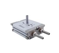 Actuador de cilindro neumático compacto de piñón y cremallera de 30 mm CRQ2BS/CDRQ2BS de 90, 180 y 380 grados con imán de colchón de aire(CDRQ2BS30-90)