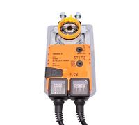 Actuador de compuerta de apertura y cierre tipo interruptor sm230a-s con interruptor auxiliar de retroalimentación for sistemas de ventilación HAVC de 230 V