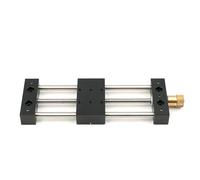 Actuador de escenario manual para cortador de engranajes intrincados de aluminio deslizante mesa deslizante lineal