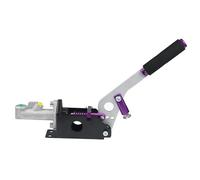 actuador de freno Freno de mano hidráulico universal carreras, freno electrónico, agarre vertical y horizontal Sistemas de Servofreno(Purple)