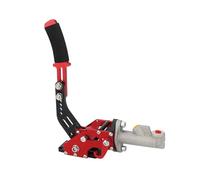 actuador de freno Kit de freno mano hidráulico vertical largo negro para carreras derrape E-Brake universal para Hydro a Toyota Sistemas de Servofreno(Red)