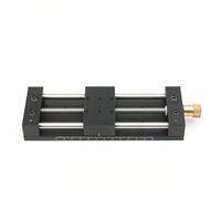 Actuador de mesa deslizante manual con plataforma de aluminio para control de desplazamiento, mesa deslizante de aluminio para ingeniería mecánica