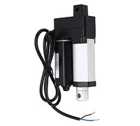 Actuador de motor eléctrico, actuador de movimiento lineal de 3000 N, actuador lineal eléctrico de 50 mm de carrera con protección IP54 para sistemas de elevación, muebles ajustabl (24V)