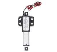 Actuador de movimiento lineal PolyGen DC 24 V, velocidad de 30 mm/s, carrera de 30 mm, actuador eléctrico pequeño con función de retracción automática para equipos industriales y