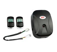 Actuador de persiana enrollable - Auricular eléctrico para puerta de enlace, barrera externa de rango mejorado, transmisión codificada | Hardware de montaje resistente a la intemperie para garaje