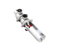 Actuador de válvula de inversión neumática de simple efecto, de acero inoxidable 304, con diámetro exterior de soldadura de 2-1/2" y 63 mm