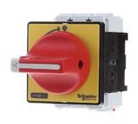 Schneider Electric VCF01 Interruptores Seccionadores de Paro de Emergencia para Montaje en Puerta, 20A