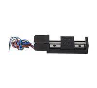 Actuador deslizante de guía lineal de alta precisión, carrera de 50 mm, actuador de movimiento de etapa lineal CNC en forma de T con motor paso a paso de 28 para equipos de prueba