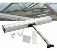 Actuador eléctrico de 24 V con control remoto para tragaluces y rejillas de ventilación de techo, longitud de carrera ajustable de 300 mm a 800 mm, accesorio de automatización inteligente del hogar