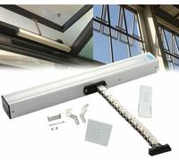 Actuador eléctrico de 24 V, fuerza 400N, carrera ajustable de 300 a 1000 mm, control remoto e interruptor, perfecto para tragaluces, invernaderos y ventilación automatizada