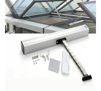 Actuador Eléctrico de 24V para Ventanas con Cadena Motorizada, Cadena Metálica de Doble Capa para Ventilaciones de Techo y Claraboyas, Torque de 600N con Carrera Ajustable de 300mm-1000mm 500mm