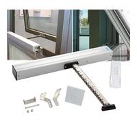 Actuador eléctrico de ventana de 24 V, 3001000 mm, control remoto + interruptor, cadena dual de bajo ruido, para tragaluces, invernaderos, rejillas de ventilación de techo, 600 mm de longitud