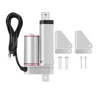 Actuador eléctrico L JS TGZ U1, actuador L de 12 V con fuerza de empuje/tracción de 1000 N, ke de 150 500 mm para dispositivos automotrices, carcasa totalmente metálica (Stroke 100mm)