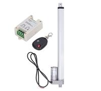 Actuador eléctrico lineal 350 mm Carrera 750N IP65 Motor de aleación de aluminio Actuador eléctrico 24 V (Actuador con controlador de control remoto)