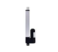 Actuador eléctrico lineal de 350 mm a 600 mm de recorrido, ajustable a 12 V CC.(450MM Stroke,DC12V 10MMS 800N)