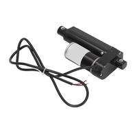Actuador eléctrico lineal JS TGZ U1 100N 24VDC 50mm de carrera actuador lineal configuración de engranaje de Metal Motor empujador (Actuador con controlador de control remoto)