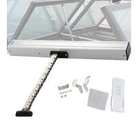 Actuador eléctrico para abrir ventanas con mando a distancia, asistente antirrobo 600N para ventanas abatibles y tragaluces, carrera 300-1000 mm