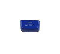 Actuador Freno Mano Epb Para BMW 5 6 7 X3 X4 X5 X6 F01 F02 F07 F10 F06 F25 F26 F15 F16 2009-2017 Freno Mano Coche Estacionamiento Botón P Cubierta Interruptor H Automático(Auto H-Blue)