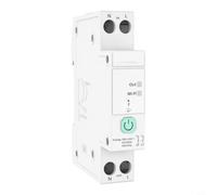 Actuador inteligente Zigbee 32 A con medición de energía, protección contra sobrecarga y sobretensión, control remoto mediante aplicación, compatible con Alexa y para smartthings, para carriles DIN