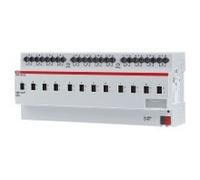 Actuador interruptor 12 veces, 6A, REG - Actuador de conmutación para domótica KNX SA/S12.6.2.2 | ABB | SA/S12.6.2.2 | 2CDG110256R0011 | Accionador del interruptor