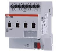 Actuador interruptor cuádruple, 16A, REG - Actuador de conmutación para domótica KNX SA/S4.16.2.2 | ABB | SA/S4.16.2.2 | 2CDG110262R0011 | Accionador del interruptor