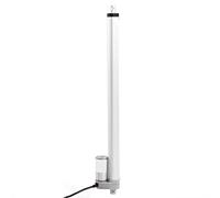 Actuador lineal 12V Force 750N Stroke 150 700 mm, actuador lineal eléctrico con carcasa metálica, diseño a prueba de agua y polvo para automoción, dispositivos médicos e ingeniería (450 mm)
