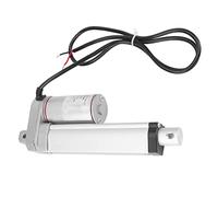 Actuador lineal, 19.6 '' DC 12V Actuador lineal eléctrico 750N Elevación máxima 500 mm Motor eléctrico de carrera + Soportes de montaje(100mm)