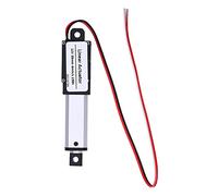 Actuador Lineal, 30mm Carrera, DC 12V, Silencioso, Impermeable, Protección Cortocircuito - Alta Durabilidad, Versátil para Industrias y Médica (Carrera 30mm-4mm/s-150N)