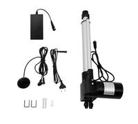 Actuador lineal 6000N DC 24V Motor 230mm Reclinable eléctrico Actuador Motor 38-61cm Máx. presión/arrastre 600 kg