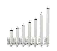 actuador Lineal Actuador Lineal de 12 V, 150 mm, 300 mm, 500 mm, 700 mm, 1000 mm, Carrera de 1000 N, seguidor Solar, motorización de Puerta de 90 mm/s(100N 90mm s,Stroke 250MM_12V)