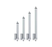 actuador Lineal Actuador Lineal Impermeable IP65 de 24 V, Carrera de 2000 N, seguidor Solar, motorización de Puerta de 160 mm/s(300N 50mm s,Stroke 100mm)