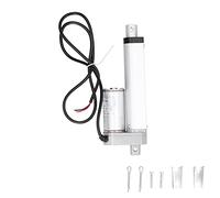 Actuador lineal Aleación de aluminio Servicio pesado 750N Empuje Velocidad de 10 mm/s con soporte de montaje para barcos Maquinaria industrial Modelo JS TGZ U1 (CC 24 V)