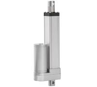 Actuador lineal, cilindro hidráulico eléctrico, empuje fuerte 1500N, 7 tiempos opcionales (50-400 mm), modo dual extensible/retráctil, para la industria automotriz agrícola