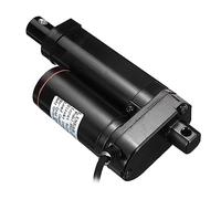 Actuador lineal DC 12V/24V 1500N abridor de ventana eléctrico Motor 50mm 100mm 150mm 200mm 250mm carrera 30W 2.5A, Servicio pesado(12V 100N 60mm s,Stroke 150mm)