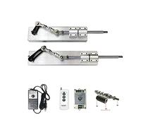 Actuador lineal, DC 12V / 24V Actuador lineal telescópico con control remoto Mecanismo de reciprocidad accidentes accorte del accidente cerebrovascular(24V80mm100rpm)
