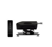 Actuador Lineal, DC 24V RF Control remoto Actuador lineal telescópico ajustable 50-150mm Mecanismo de reciprocidad del accidente cerebrovascular Motor de conector libre(Gules RF Remote,EU Plug)