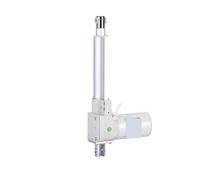 Actuador lineal DC24V, carga de 80 kg a 800 kg, carrera de 50 mm a 400 mm, 3,3 mm/s a 25 mm/s, tubo de acero inoxidable y aluminio, bajo nivel de ruido de 25 dB.(50mm stroke,800kg load 3.3mms)